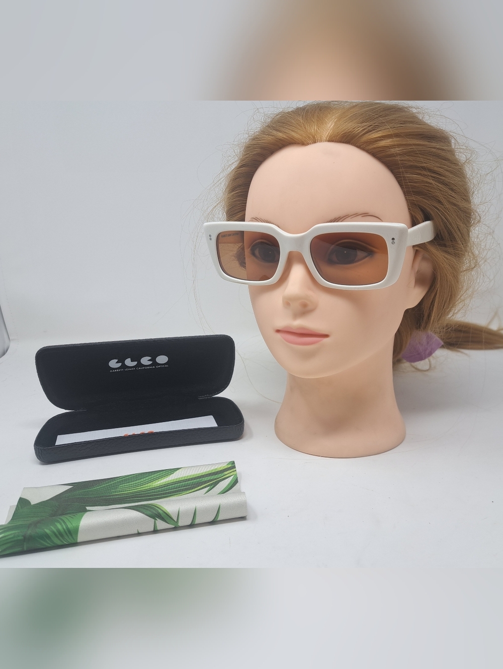 NEW Garrett Leight California Sunglasses Teen Spirit Rectangle GL3030 49-21-135